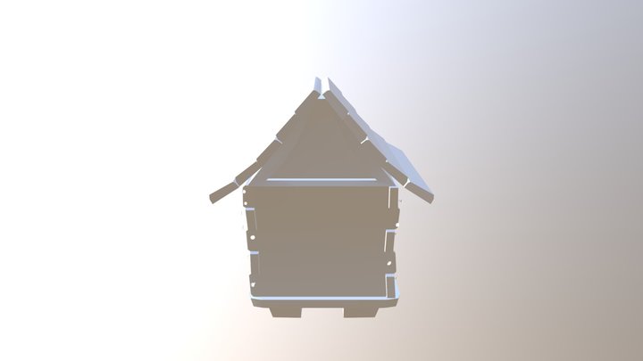 H M Chicken Coop 3D Model
