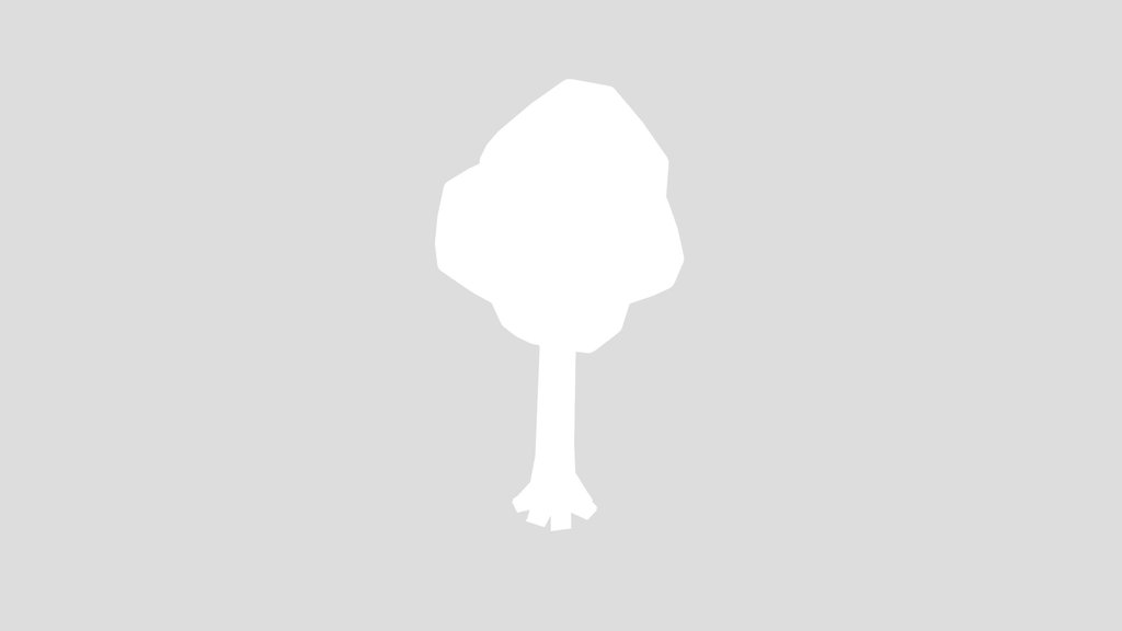 Stylized Tall Tree