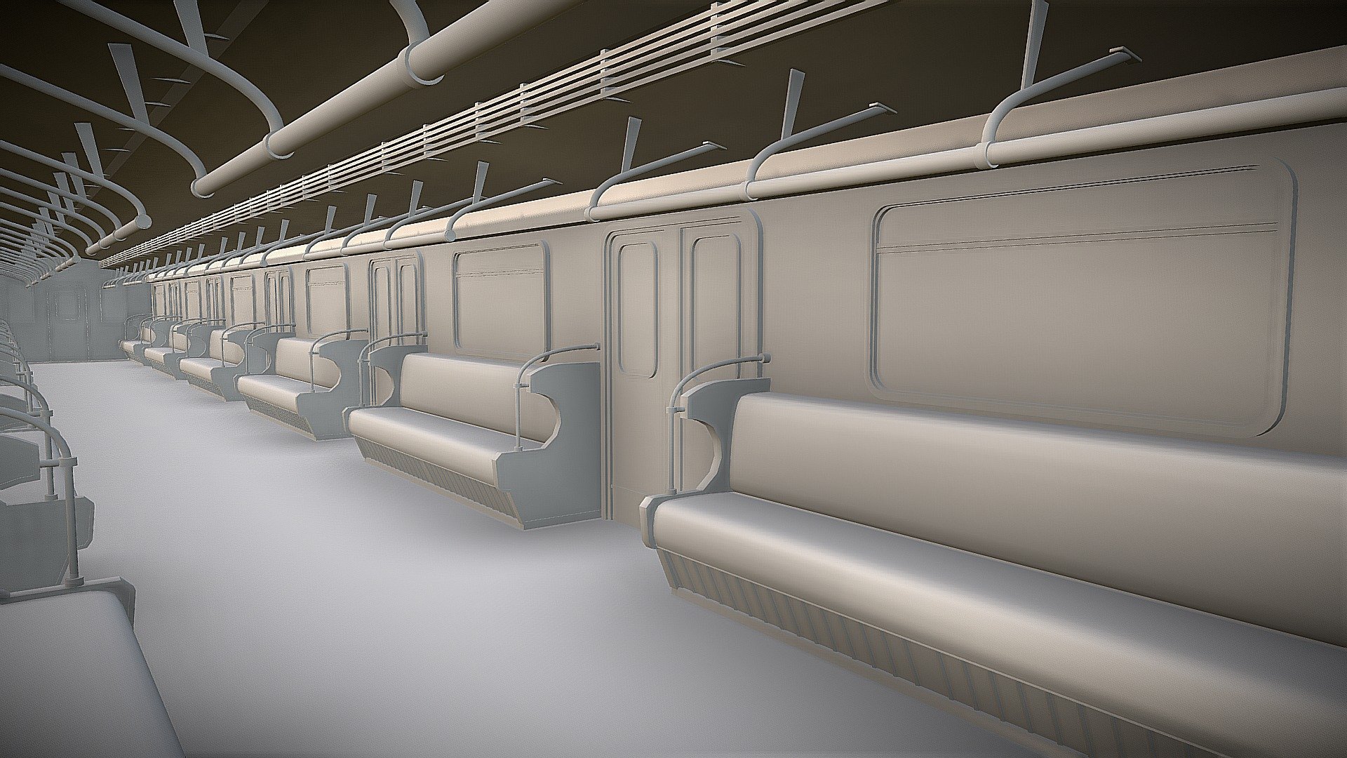 Train - 3D model by Filip Łęski (@filipleski) [d27a89e] - Sketchfab