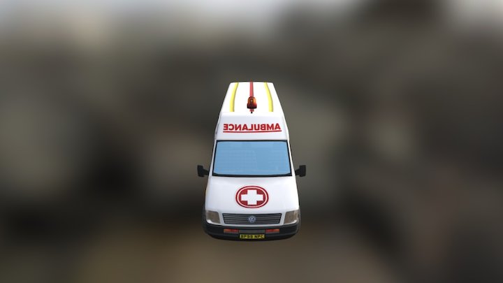 Ambulance 3D Model