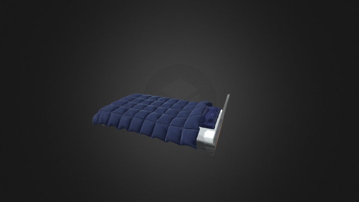 single bed 3D Model