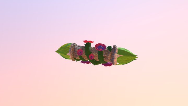 Nature Scroll 3D Model