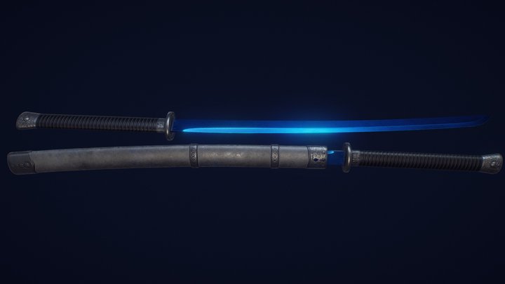 Katana • BlueMoon – Modello 3D gratuito STL