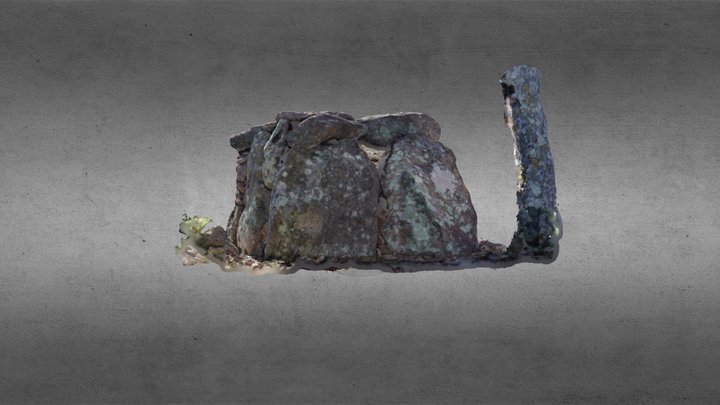 Rouyre dolmen,  near Ansignan, Fenouillèdes. 3D Model