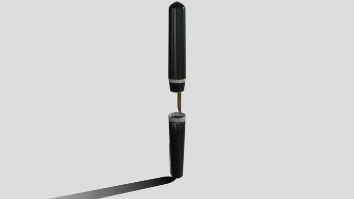 Fountain Pen 3D Model