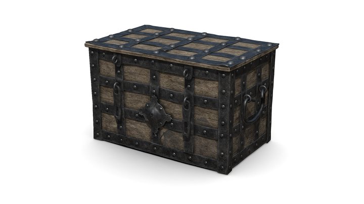 Old Chest 3D Model