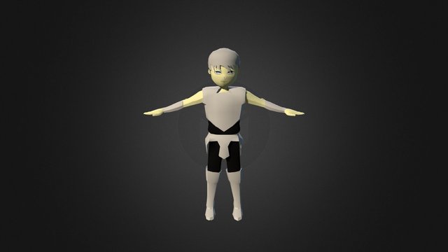 Final Project ~ Knight Kneel Animation 3D Model
