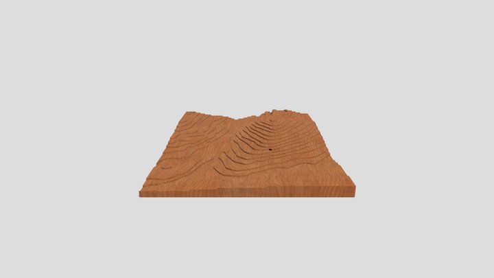 Monarco - altimetria 3D Model