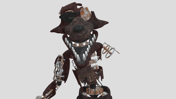 Withered Foxy Fan Casting for Five Nights At Freddy's A Shattered Awakening