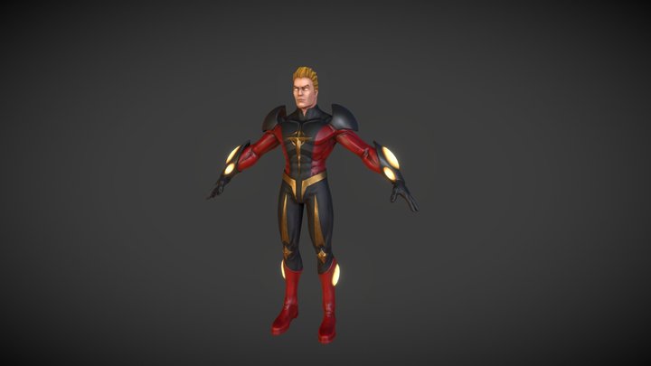 Quasar 3D Model