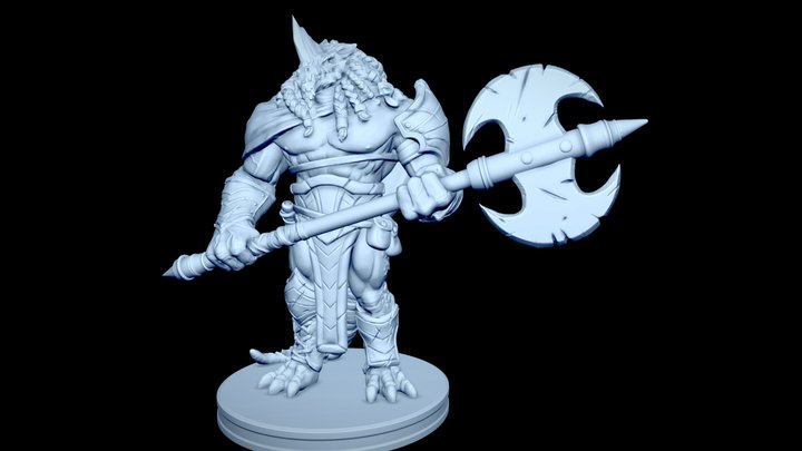 Dnd Miniature-Wilfredo 3D Model