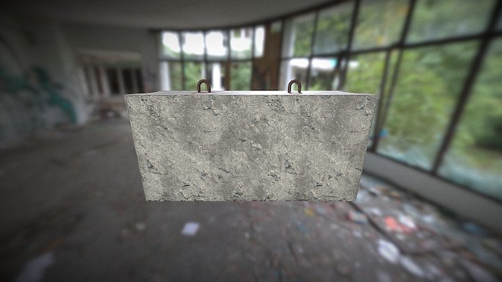Foundation blocks (damaged) – Free 3D Model STL