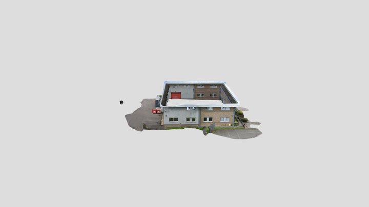 Office building (mesh version) 3D Model