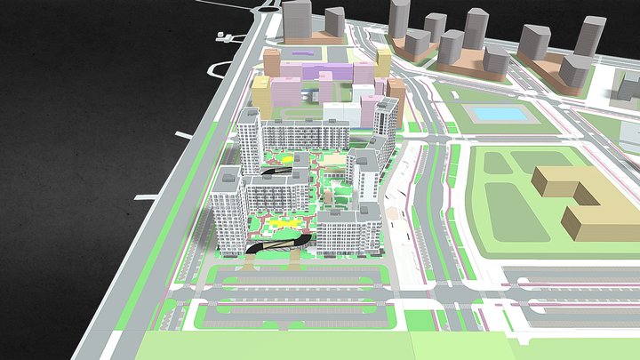 KZKAR-CD00-000-AZ-ZZ_Facades 1112 3D Model