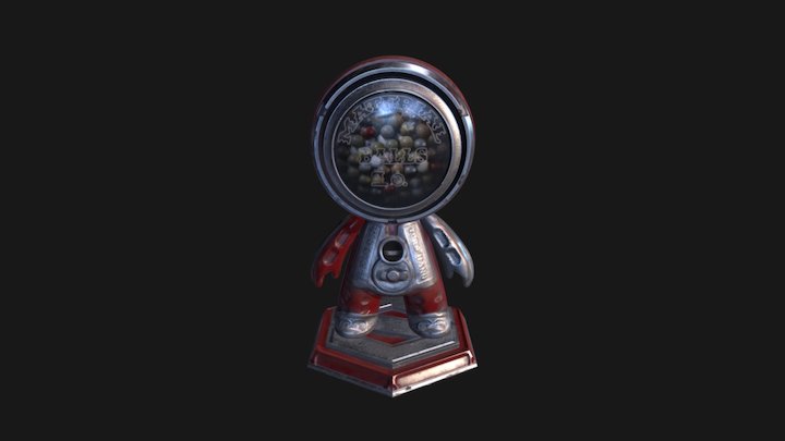 Meet MAT Challenge: Material Ball Machine 3D Model