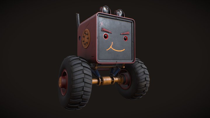 Monster Robot 3D Model