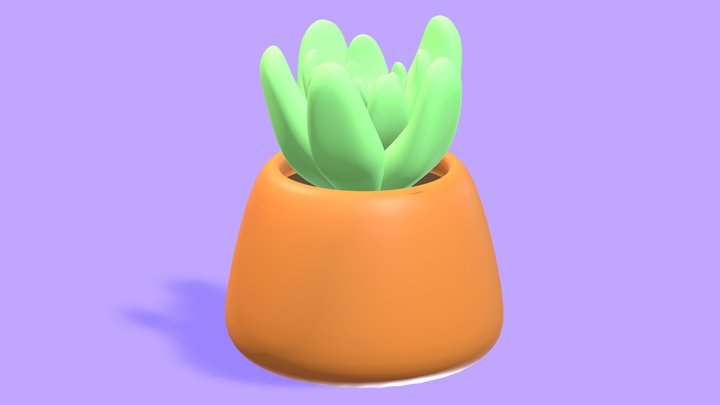 Cactus 3D Model