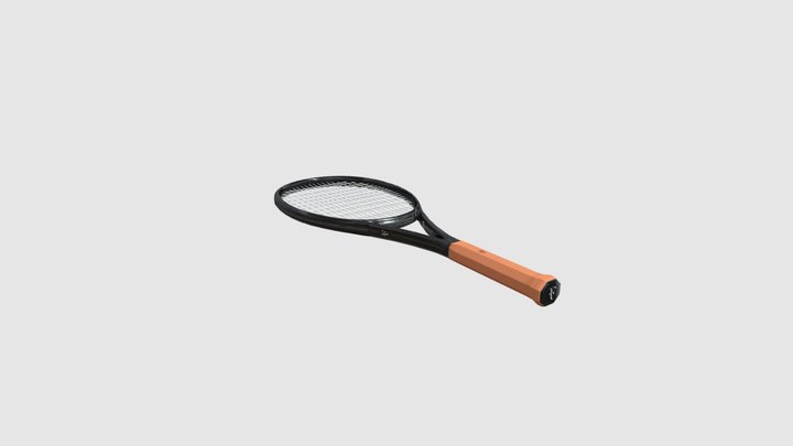 Tennis Racket RF01 3D Model