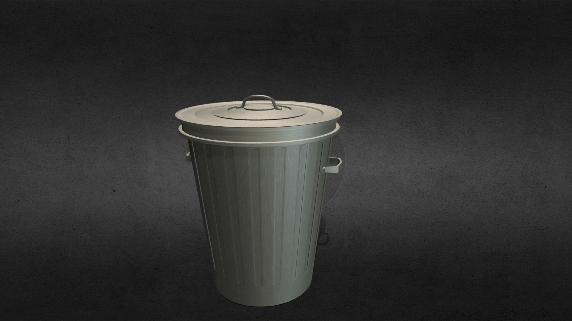Metal Garbage Bin