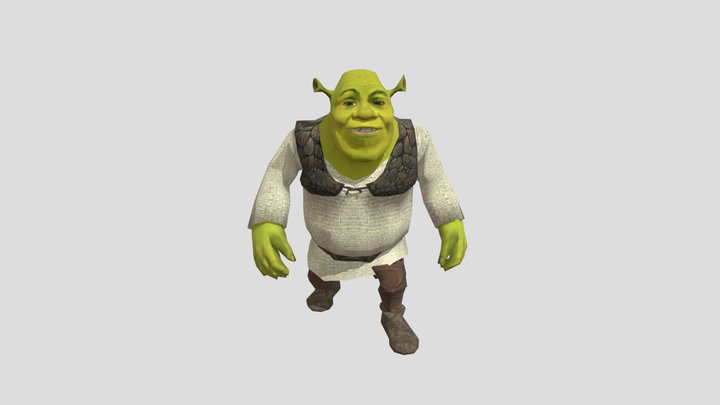 Shrek 3D Model