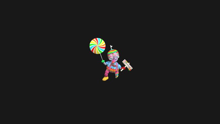 SugarRush Balloon Boy 3D Model