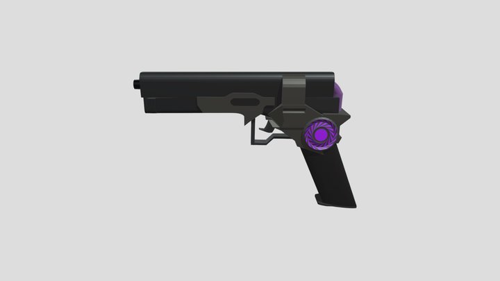 Handgun 3D Model