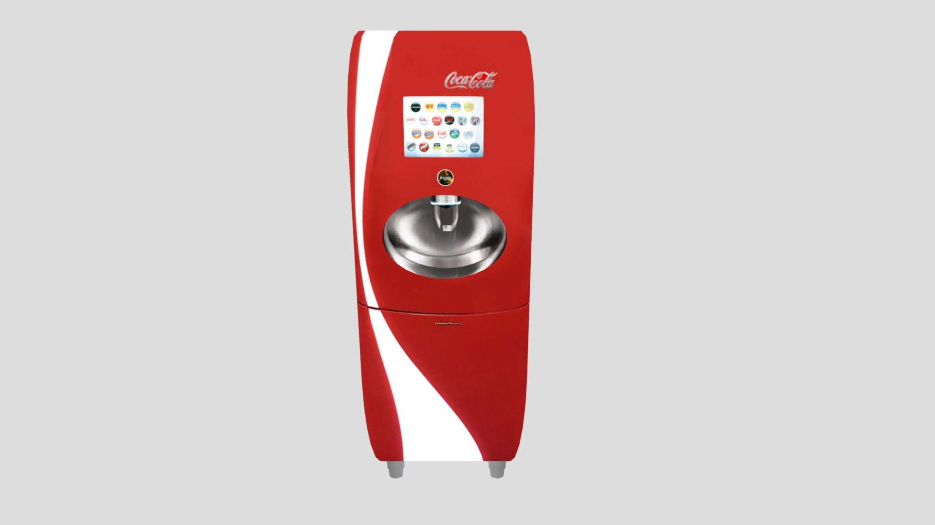 Coca Cola Freestyle Machine - 3D model by keyyskorner [d28a6c6] - Sketchfab