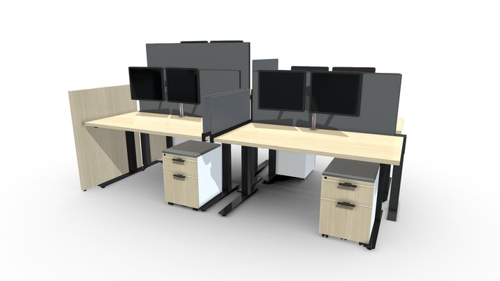 Workstation Test 3D Model