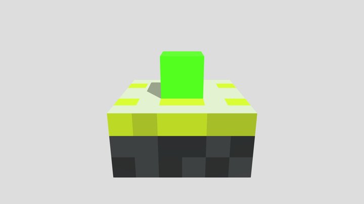 Piston And Slime 3D Model