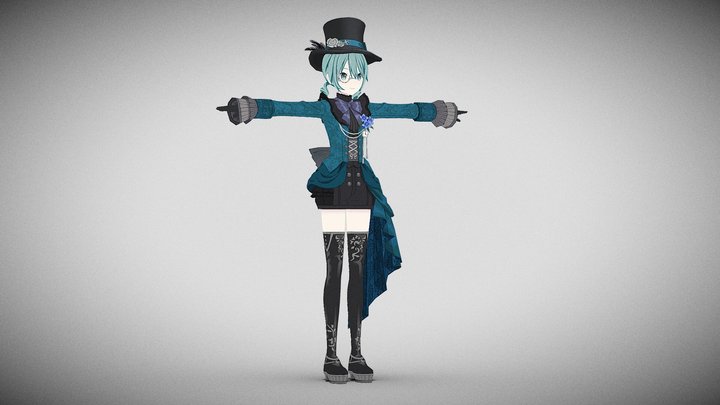Miku (Colorful Festival) – Modello 3D gratuito STL