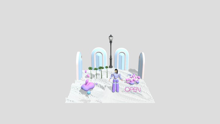 Metaverse 3D Model