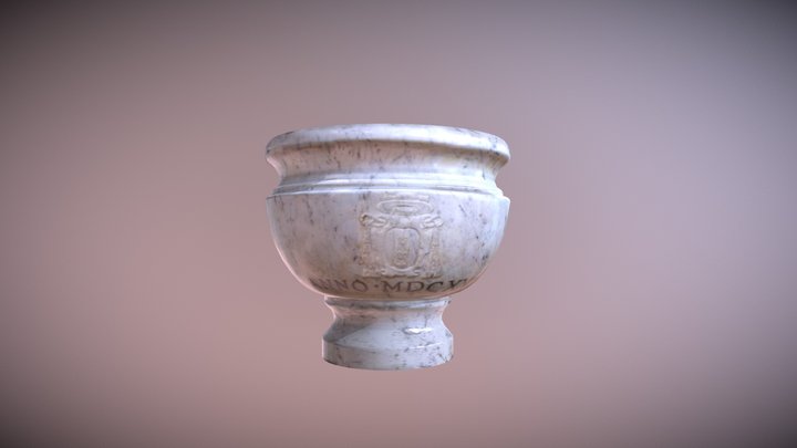 Fonte Battesimale - Abbazia di Corazzo 3D Model