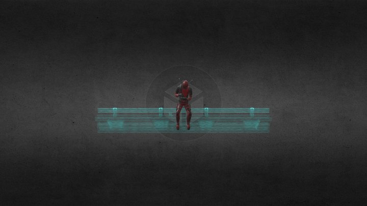 darlak's Deadpool 3D Model