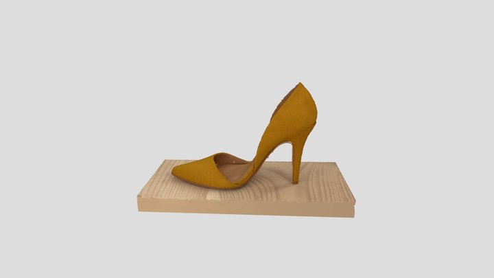 test scan curry stiletto 3D Model