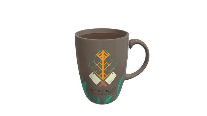 Caçador de Ents - Caneca 3D Model