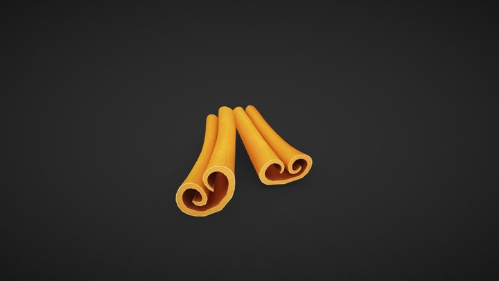 Cinnamon_sticks 3D Model