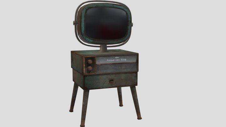 Fallout: Television Set – Free 3D Model STL