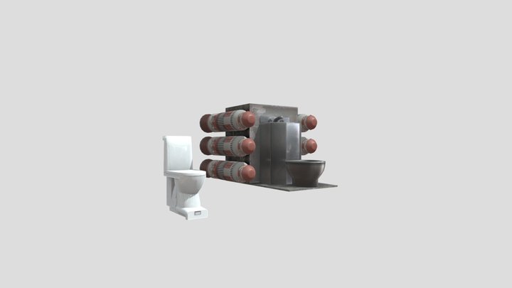 toilets pack 3D Model