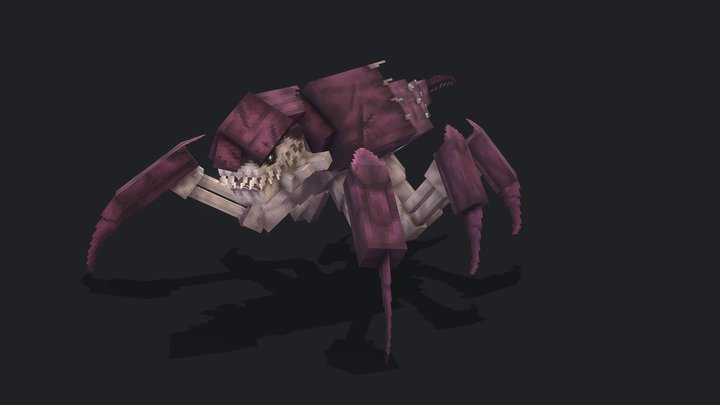 Abyss Crawler - HYTALE 3D Model