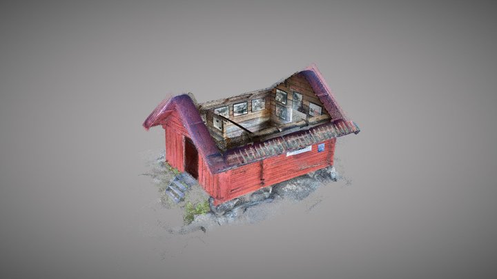 Björnö Cabin 3D Model