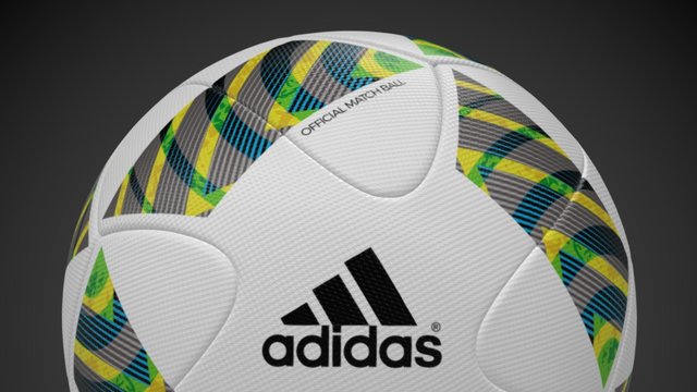Adidas Errejota Football 3D Model