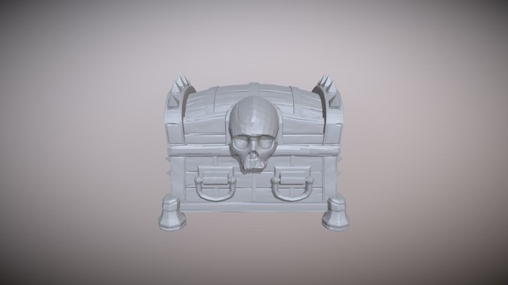 Treasure chest 3D Model