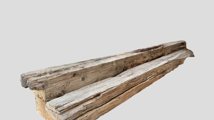 wood beams Al-Aqsa Mosque 3D Model
