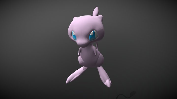 Pokémon - Mew 3D Model