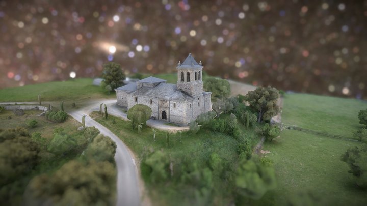 20180704 SKETCHFAB IGLESIA DE CAMPO 3D Model