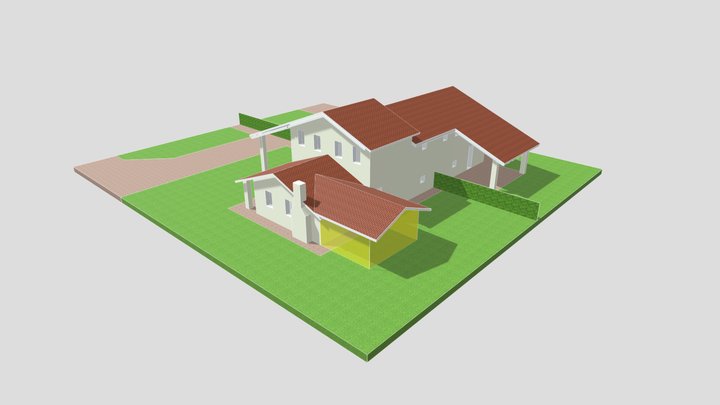 Ampliamento Casa Bigolo 3D Model