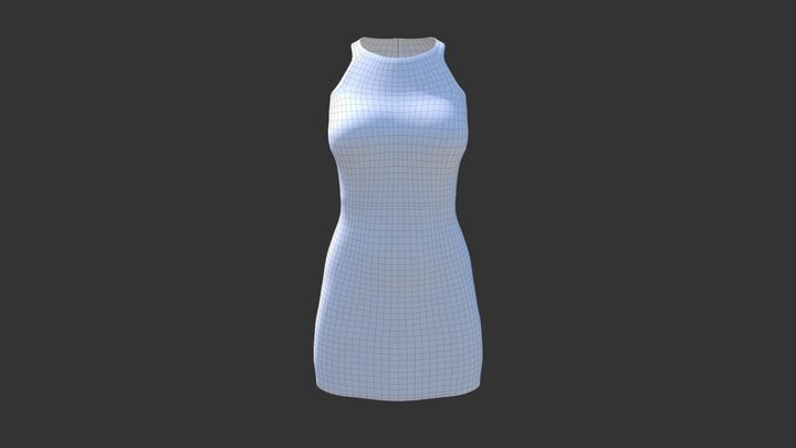 Dress C 3D Model
