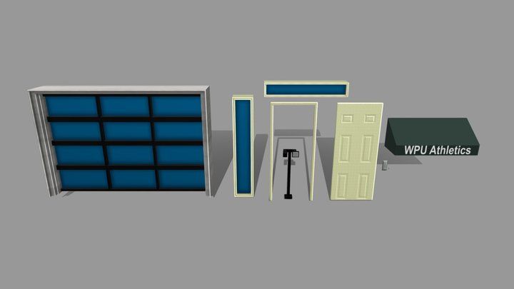 Modular Environment for Pacer Performance Center 3D Model