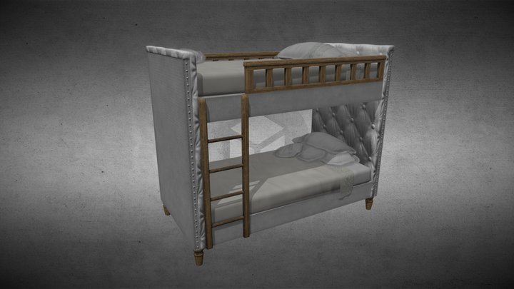Bunk bed 3D Model