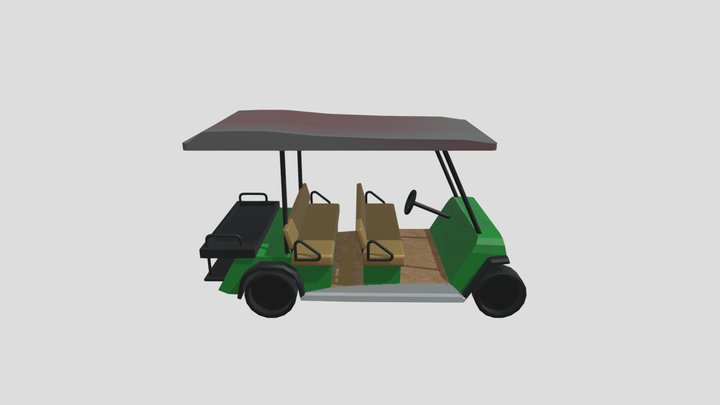 zoo cart 4 3D Model